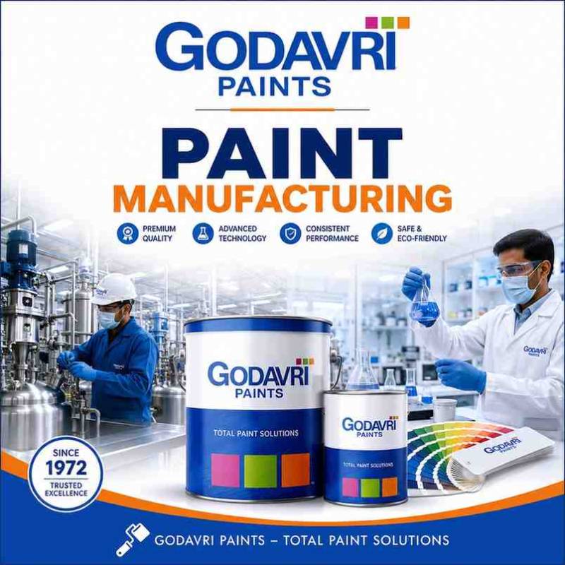 Paint Manufacturing — Godavari Paints Production Capabilities in India in India