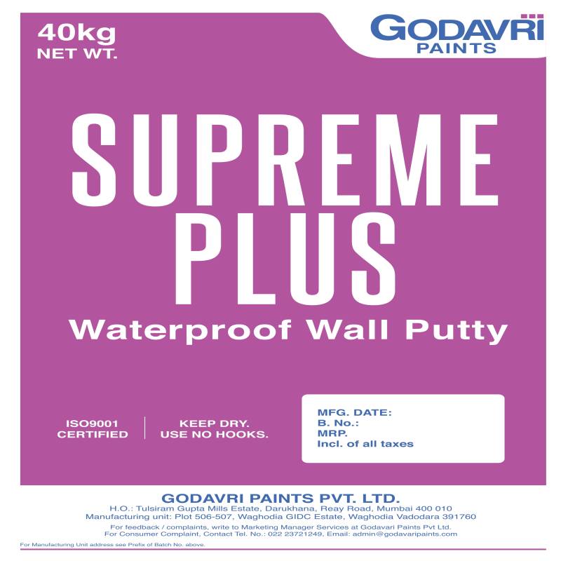 Supreme Plus Waterproofing Putty Manufacturers in India